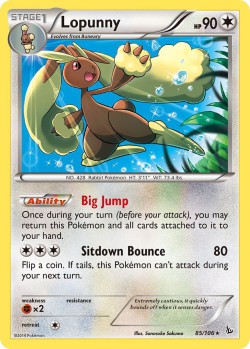 Carte Pokémon: Lopunny