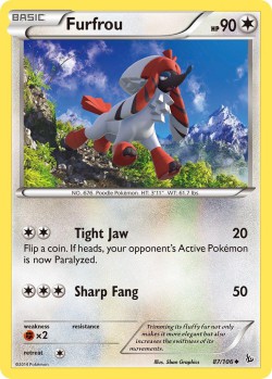 Carte Pokémon: Furfrou