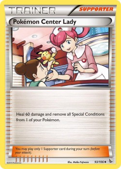 Carte Pokémon: Pokémon Center Lady