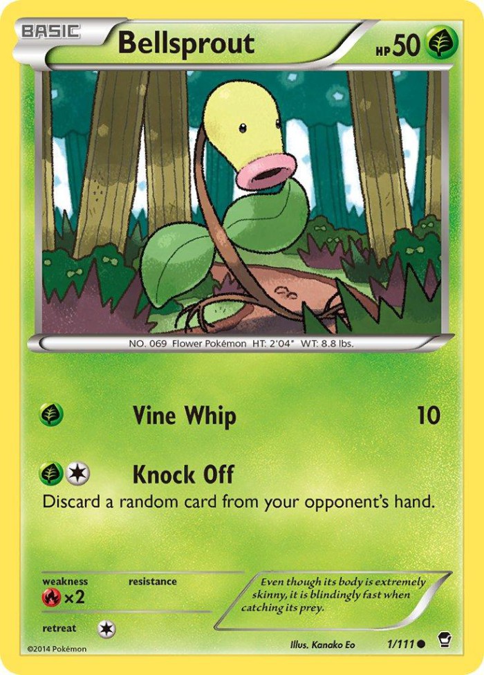 Carte Pokémon: Bellsprout [Chétiflor]