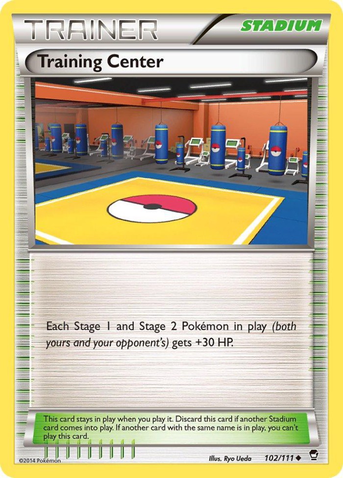 Carte Pokémon: Training Center [Centre d'Entraînement]