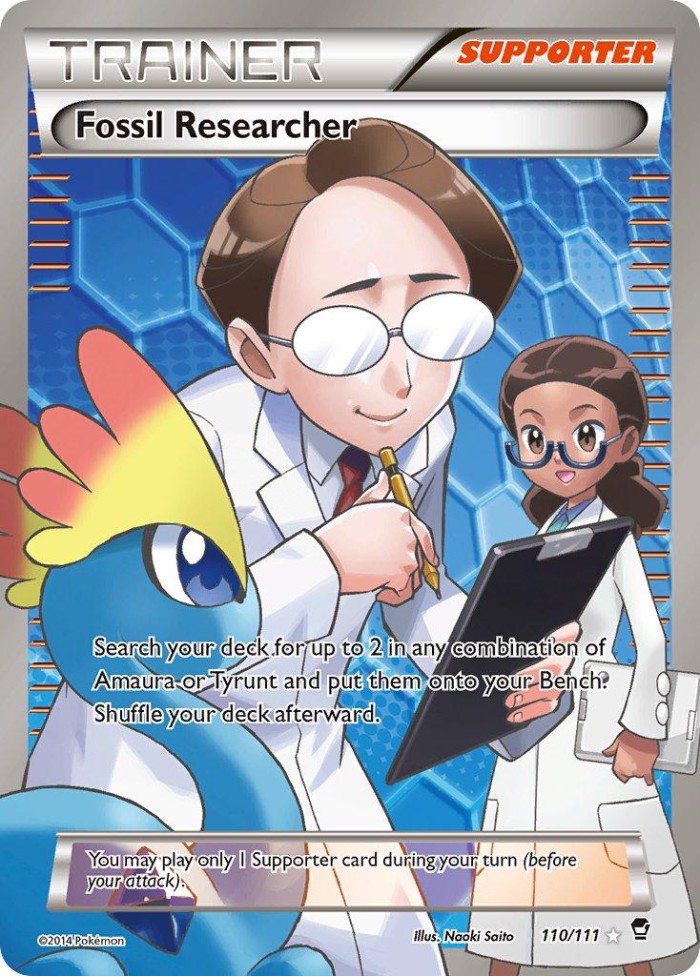 Carte Pokémon: Fossil Researcher [Chercheur de Fossiles]