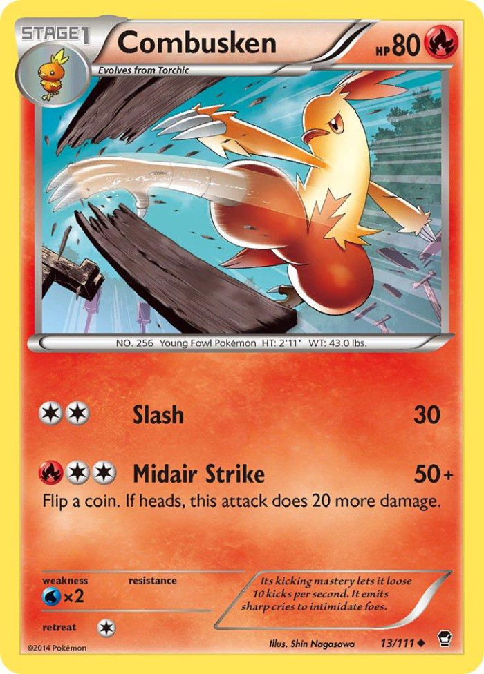 Carte Pokémon: Combusken [Galifeu]