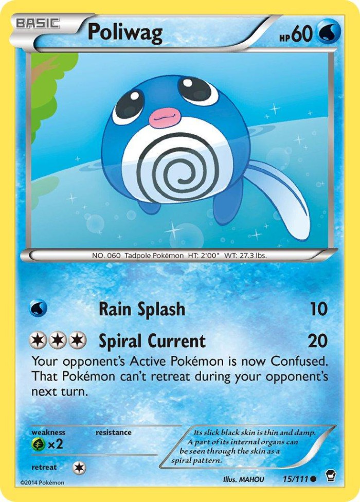 Carte Pokémon: Poliwag [Ptitard]