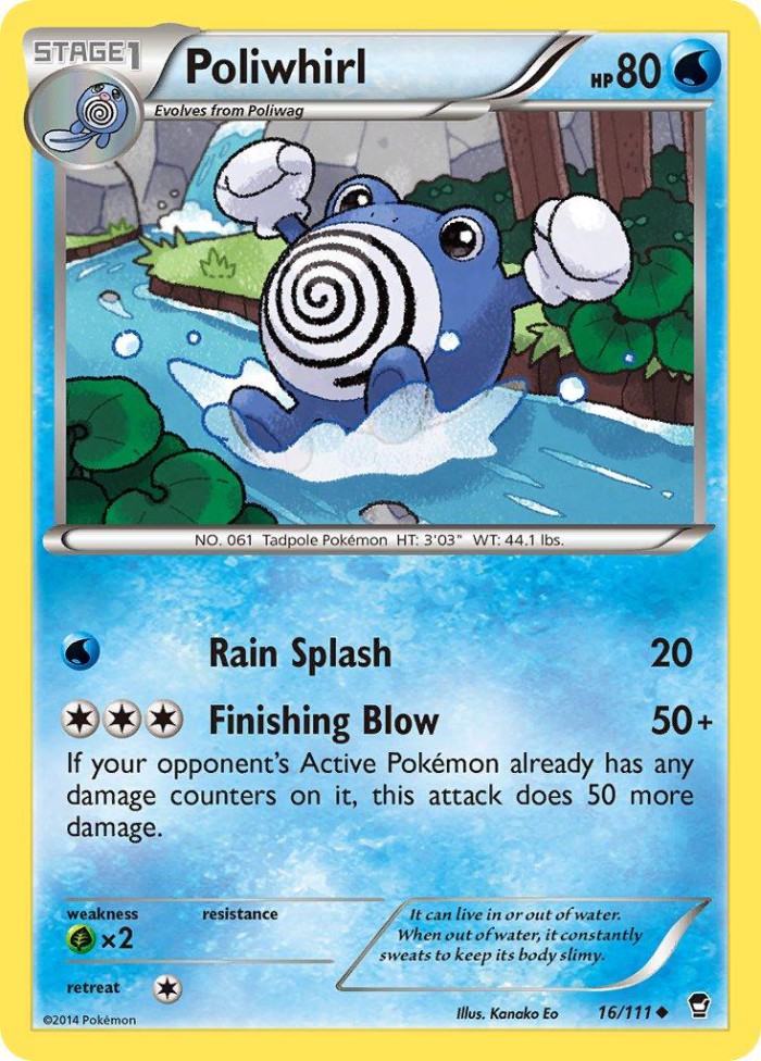 Carte Pokémon: Poliwhirl [Têtarte]