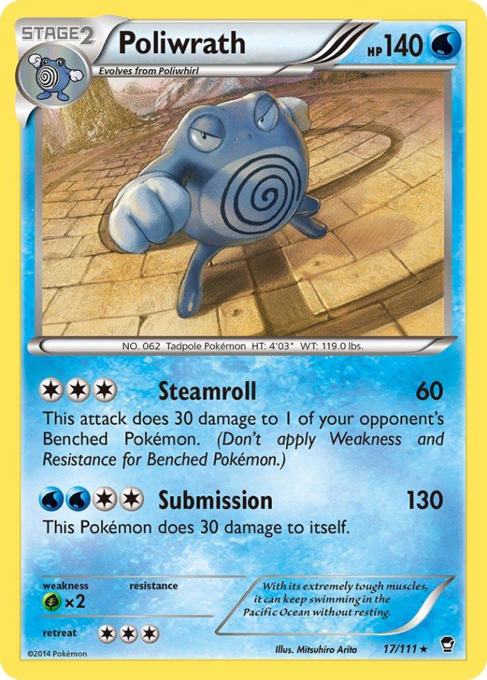 Carte Pokémon: Poliwrath [Tartard]