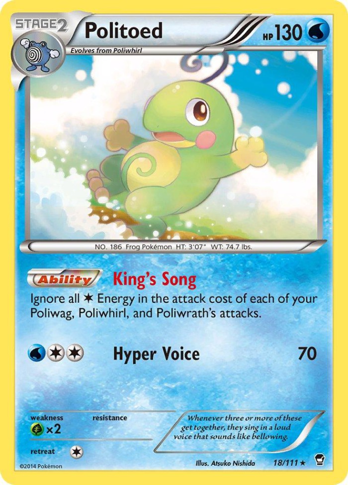 Carte Pokémon: Politoed [Tarpaud]