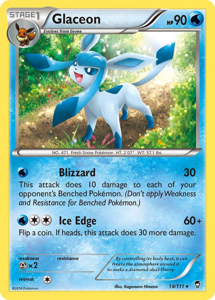 Carte Pokémon: Glaceon [Givrali]