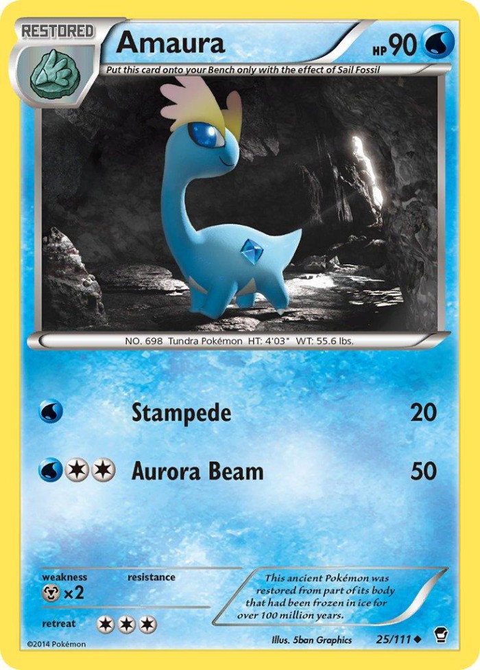 Carte Pokémon: Amaura [Amagara]