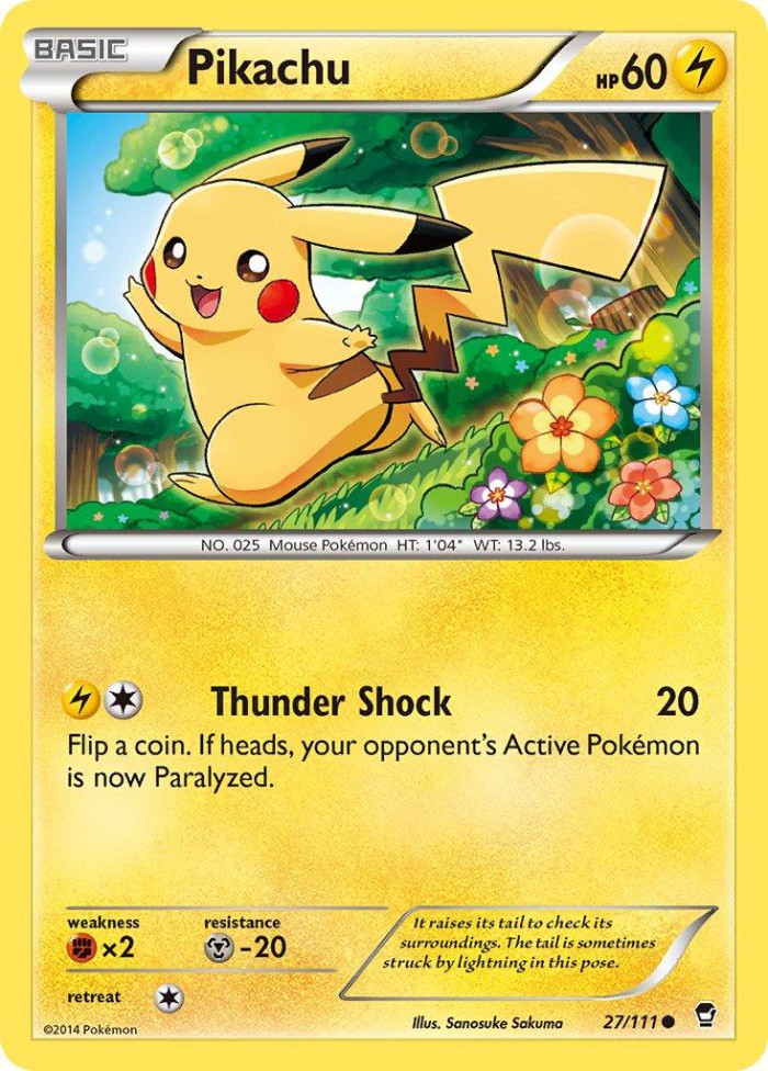 Carte Pokémon: Pikachu [Pikachu]