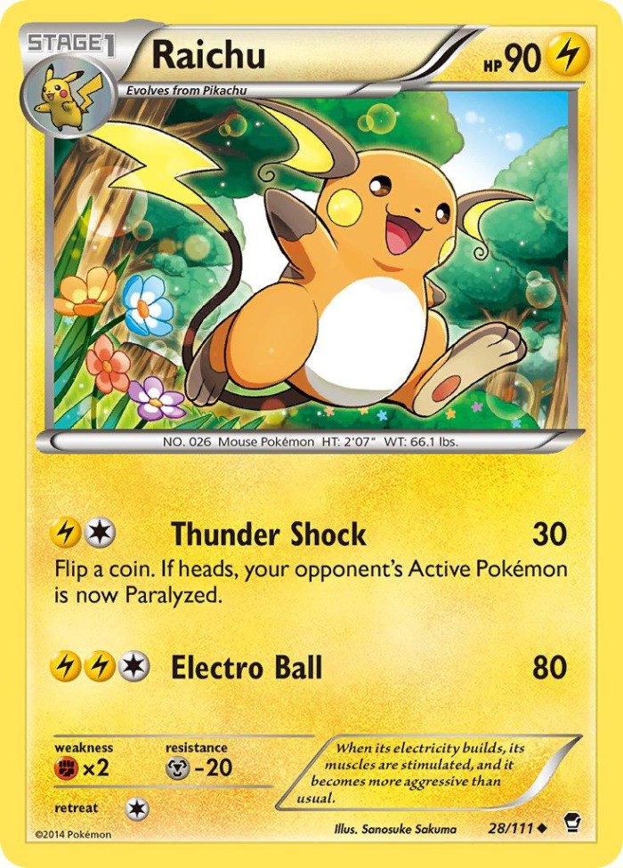 Carte Pokémon: Raichu [Raichu]