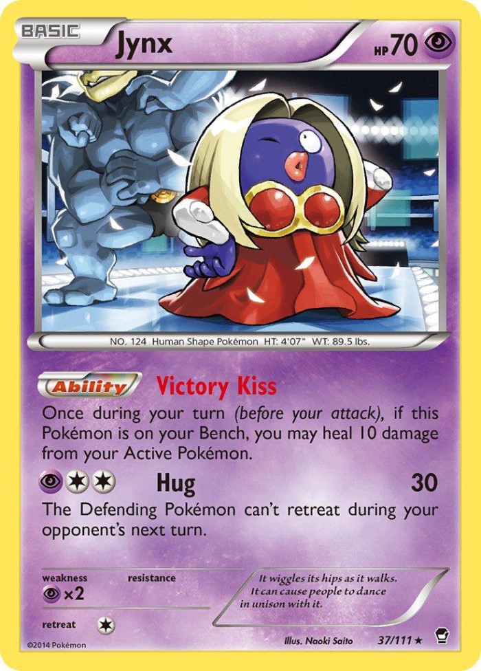 Carte Pokémon: Jynx [Lippoutou]