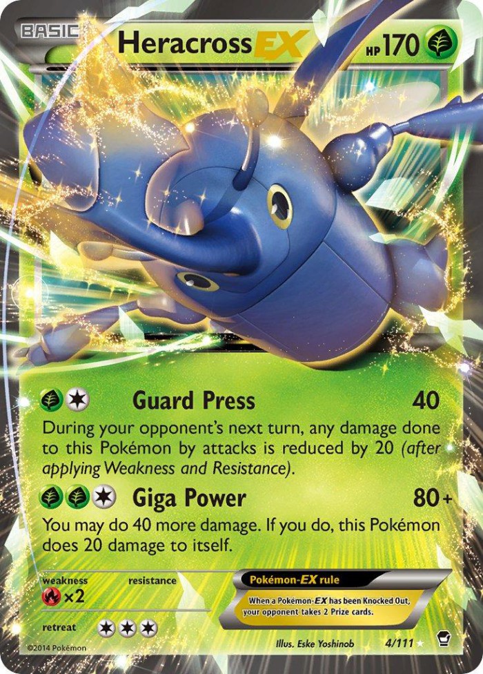 Carte Pokémon: Heracross EX [Scarhino EX]