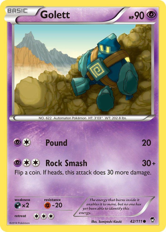 Carte Pokémon: Golett [Gringolem]