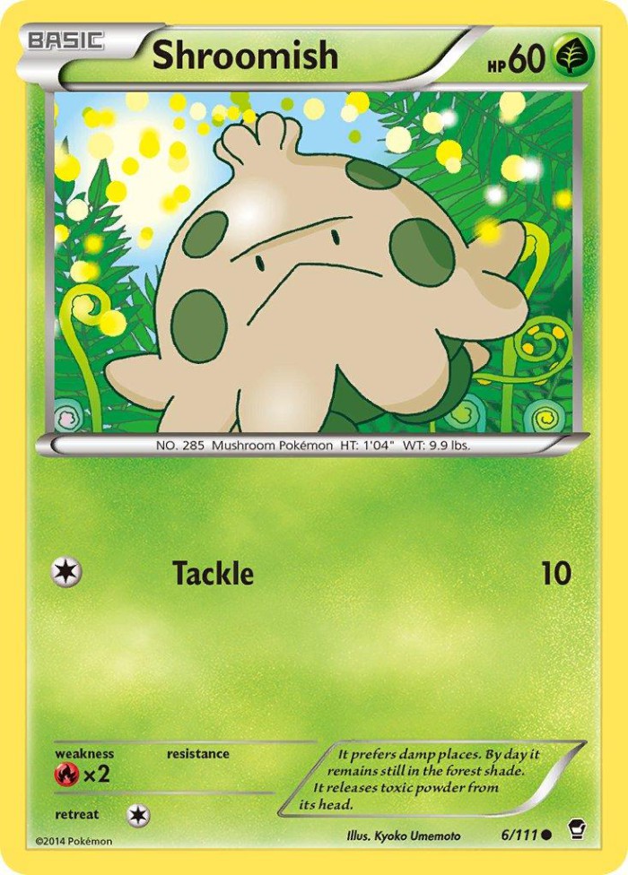 Carte Pokémon: Shroomish [Balignon]