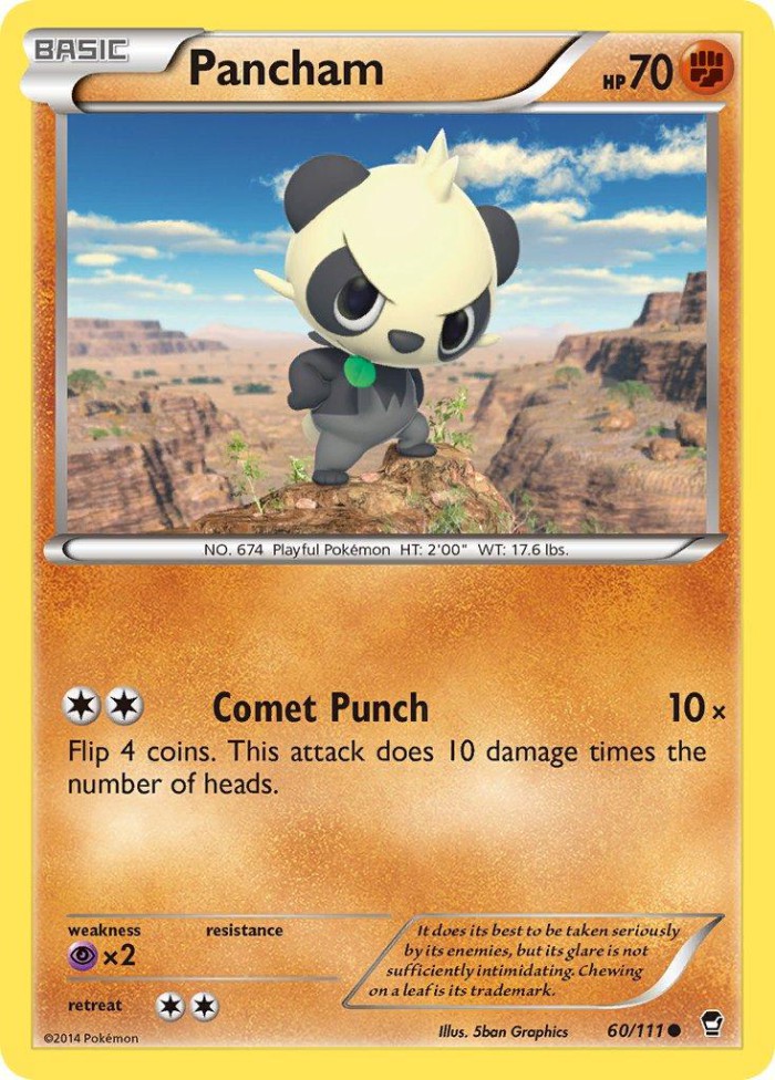 Carte Pokémon: Pancham [Pandespiègle]