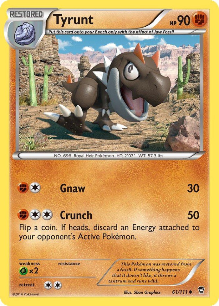 Carte Pokémon: Tyrunt [Ptyranidur]