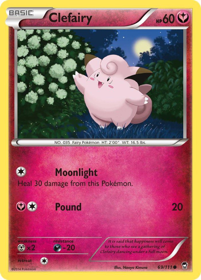 Carte Pokémon: Clefairy [Mélofée]