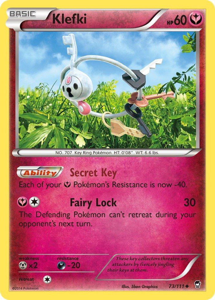 Carte Pokémon: Klefki [Trousselin]