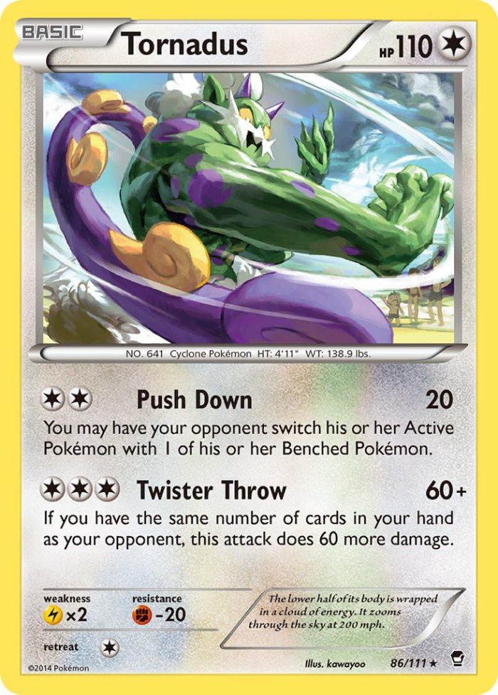 Carte Pokémon: Tornadus [Boréas]