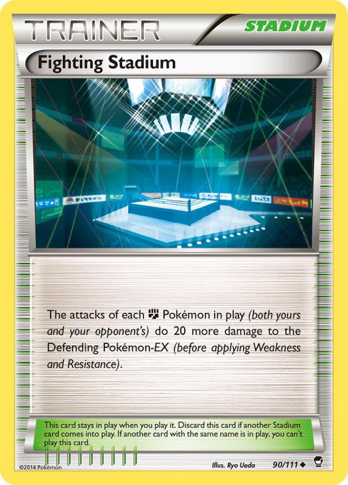 Carte Pokémon: Fighting Stadium [Stade des Combats]