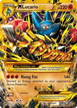 Carte Pokémon: M Lucario EX