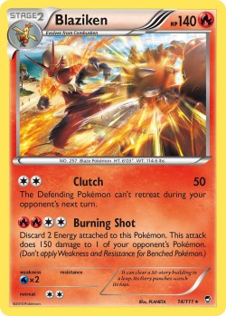 Carte Pokémon: Blaziken