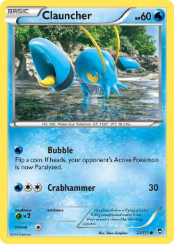 Carte Pokémon: Clauncher