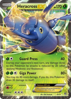 Carte Pokémon: Heracross EX