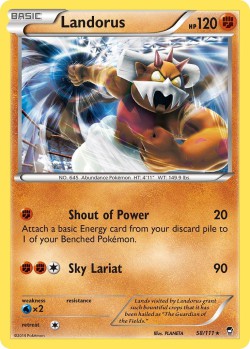 Carte Pokémon: Landorus