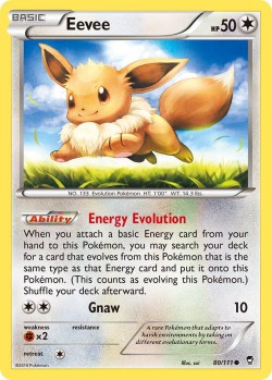 Carte Pokémon: Eevee