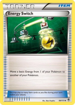 Carte Pokémon: Energy Switch