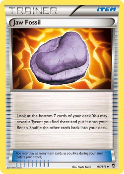 Carte Pokémon: Jaw Fossil