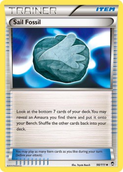 Carte Pokémon: Sail Fossil