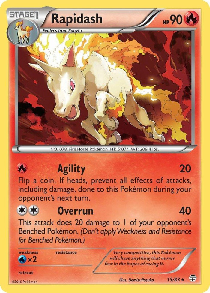 Carte Pokémon: Rapidash [Galopa]