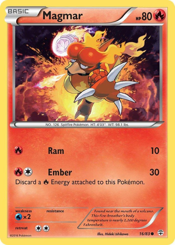 Carte Pokémon: Magmar [Magmar]