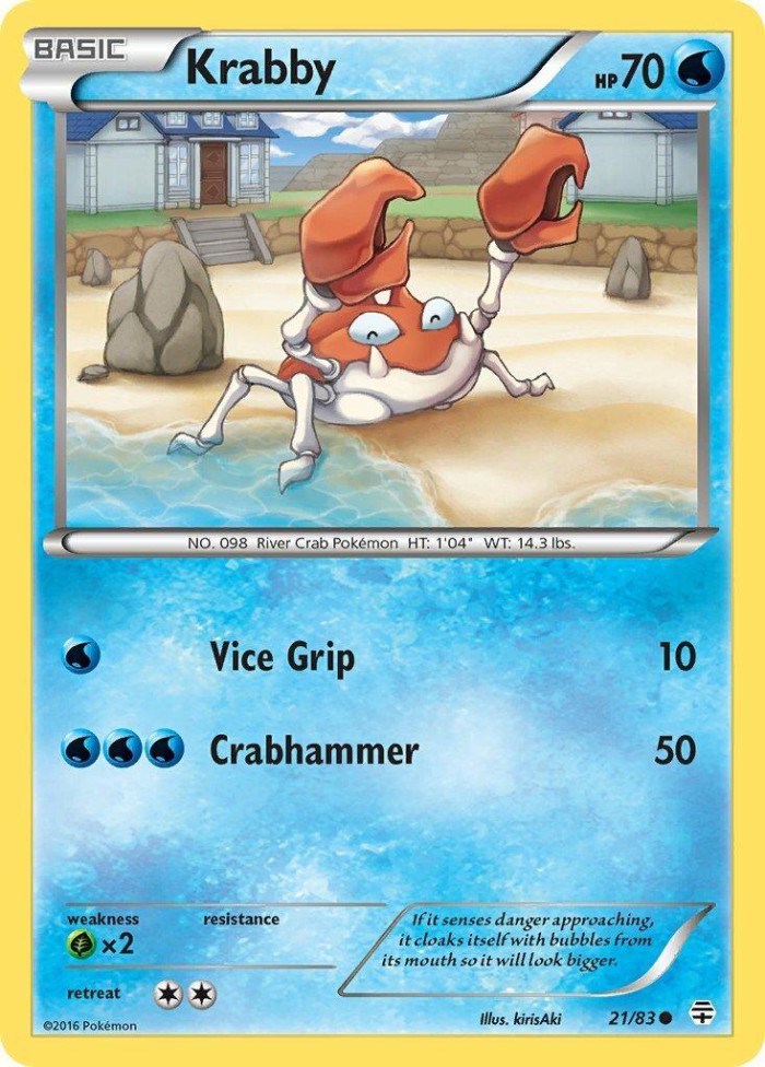 Carte Pokémon: Krabby [Krabby]