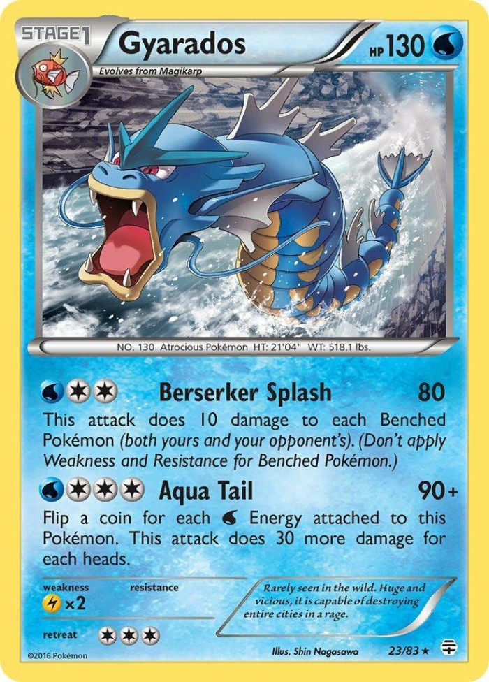 Carte Pokémon: Gyarados [Léviator]