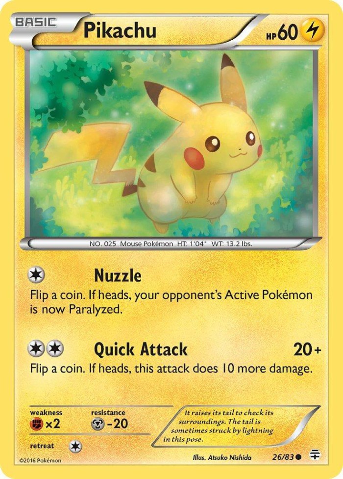 Carte Pokémon: Pikachu [Pikachu]