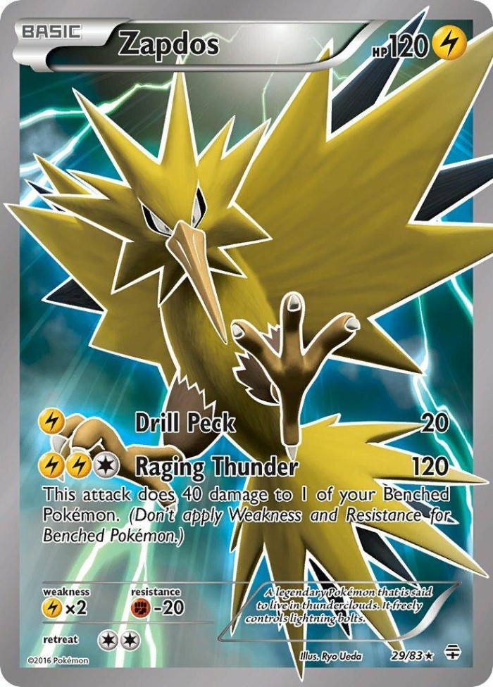 Carte Pokémon: Zapdos [Électhor]