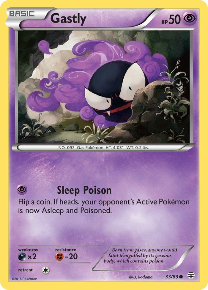 Carte Pokémon: Gastly [Fantominus]