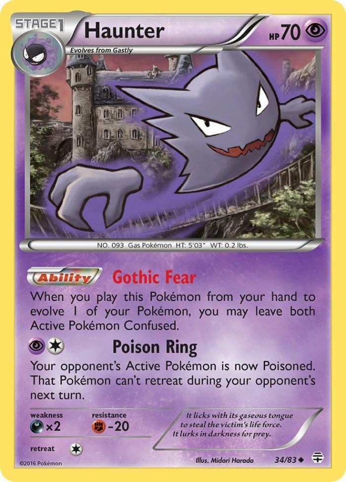 Carte Pokémon: Haunter [Spectrum]