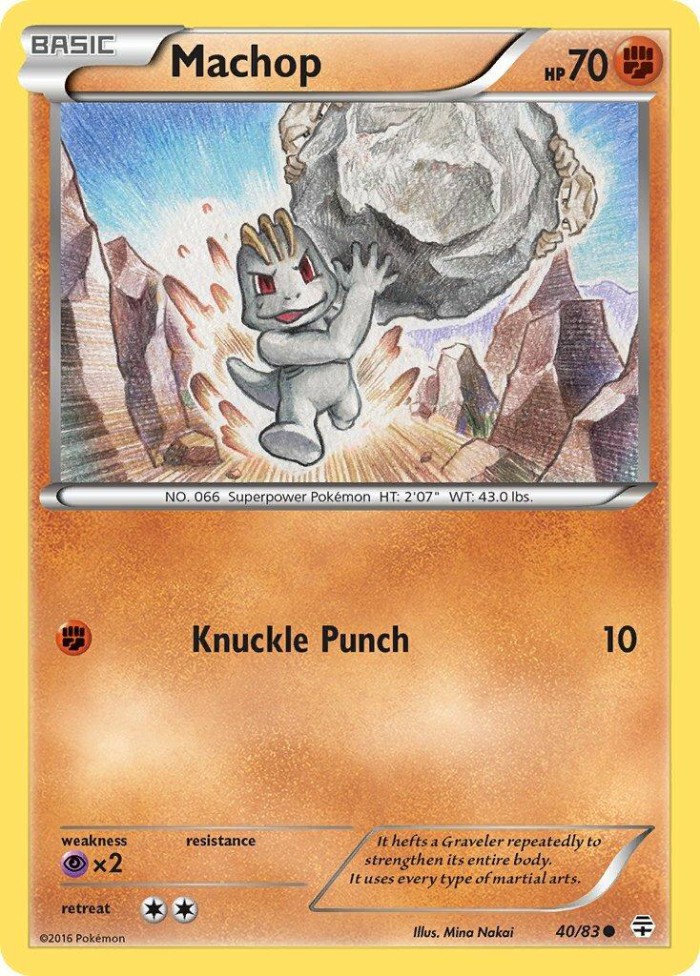 Carte Pokémon: Machop [Machoc]