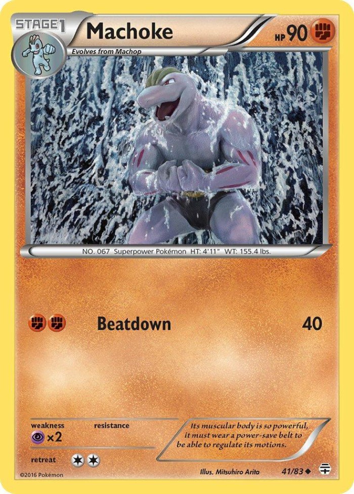 Carte Pokémon: Machoke [Machopeur]