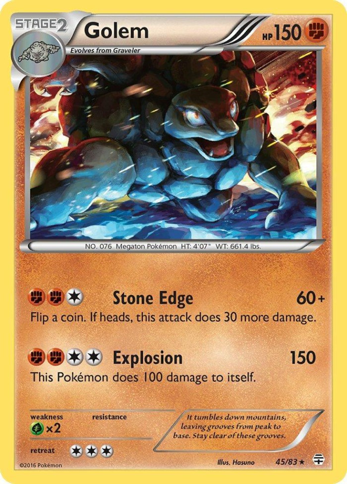 Carte Pokémon: Golem [Grolem]