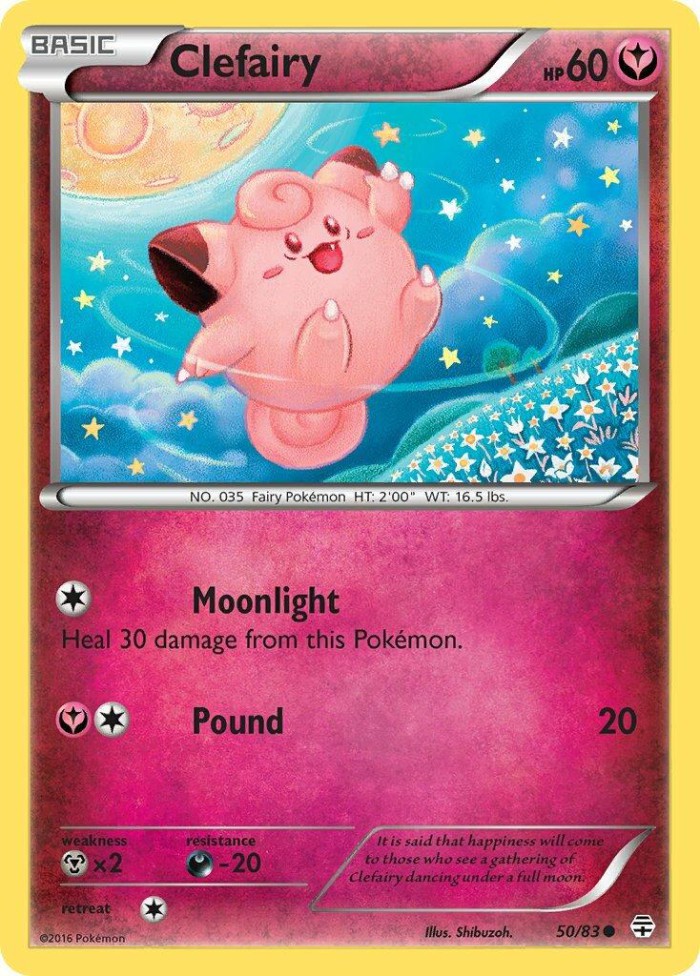 Carte Pokémon: Clefairy [Mélofée]