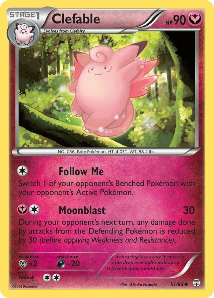 Carte Pokémon: Clefable [Mélodelfe]