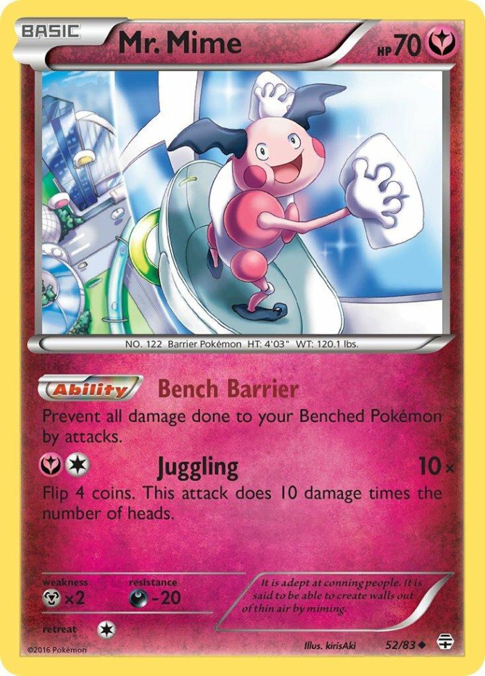 Carte Pokémon: Mr. Mime [M. Mime]