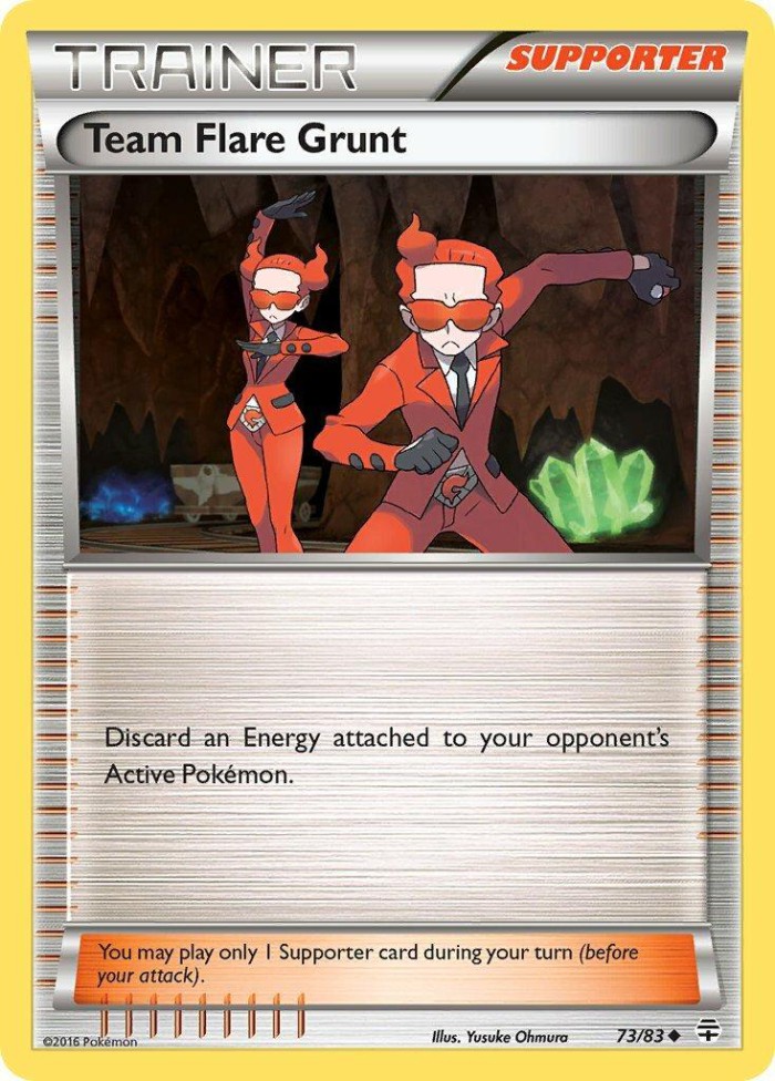 Carte Pokémon: Team Flare Grunt [Sbire de la Team Flare]