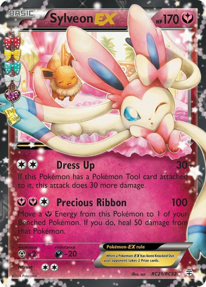 Carte Pokémon: Sylveon EX [Nymphali EX]